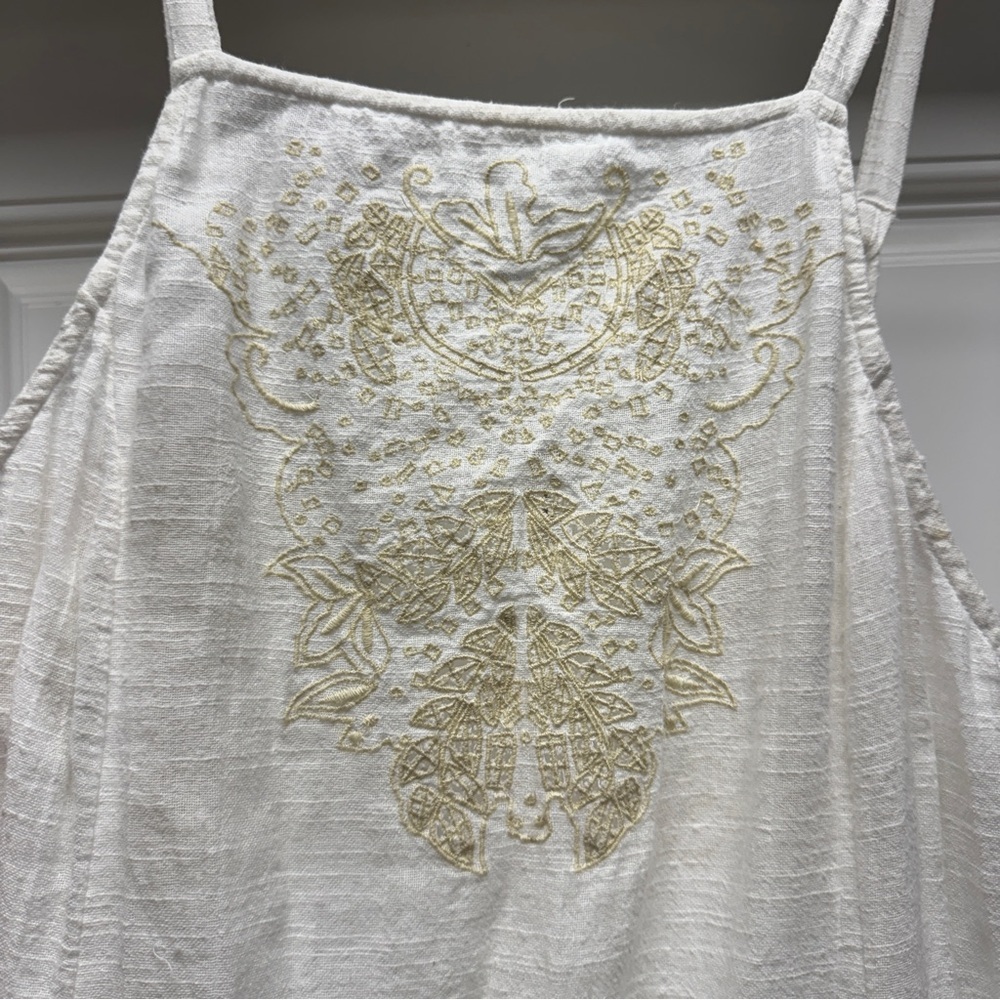Free People Intimates Cream Lace Detail Dress - Picture 3 of 11